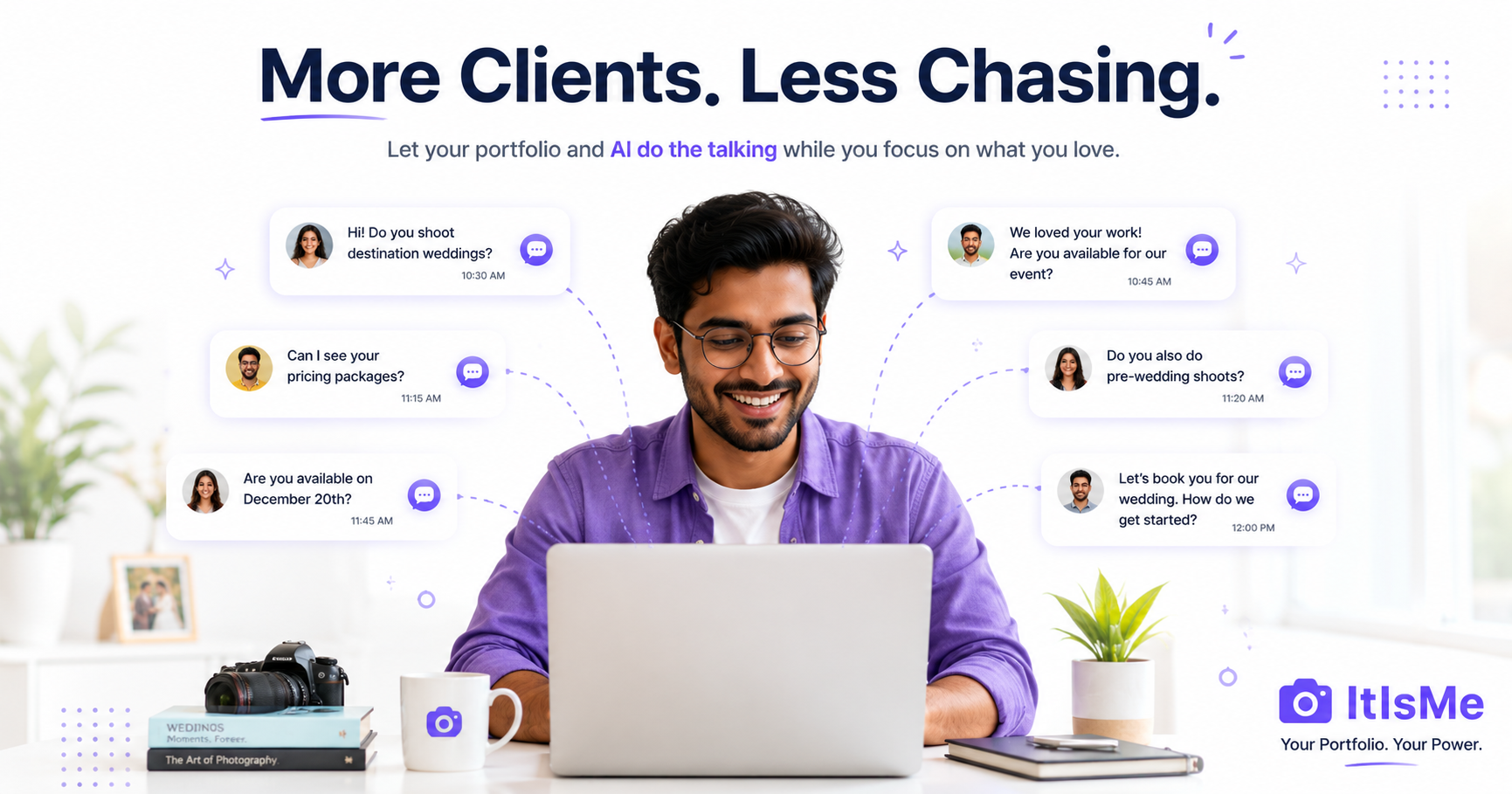 How to Get More Clients as a Freelancer Using a Portfolio Website