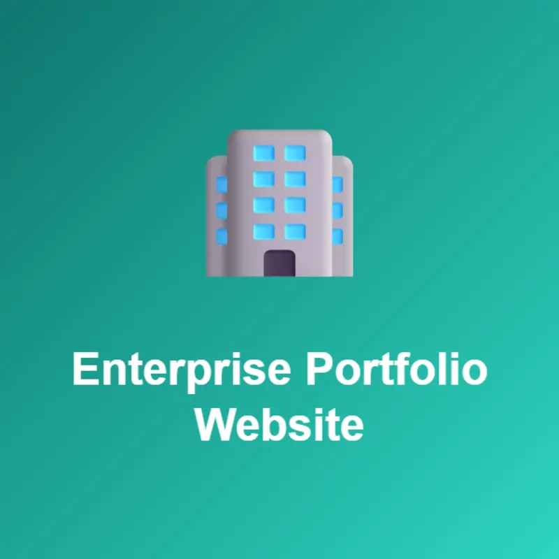 Enterprise Portfolio Website
