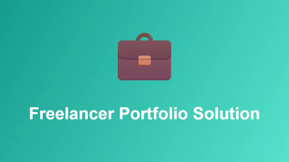 Freelancer Portfolio Solution