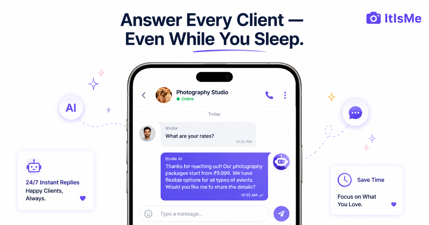 AI Chat Assistant for Your Portfolio | ItIsMe